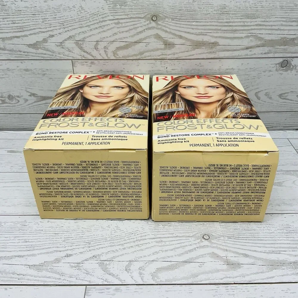 Revlon Color Effects Frost & Glow Honey Miel Highlighting Kit 2 Pack